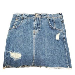 Free People Denim‎ Jean Skirt Size 4 61855-16515125